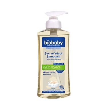 Biobaby Bebek Şampuanı - Saç&Vücut 500 ml