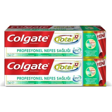 COLGATEColgate Total Pro Nefes Sağlığı 75ml + 75ml Süper Fırsat PaketiDiş MacunlarıDiş Fırçası nefes sağlığı için en iyi markalar -TShop2Ana Tedariçi101427