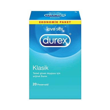 Durex Prezervatif Klasik 20li