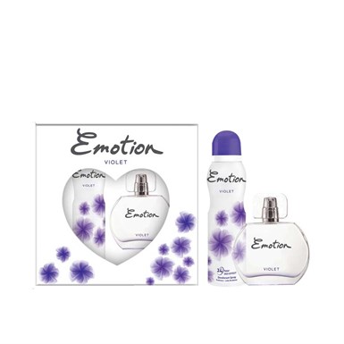 Emotion Violet Kadın Parfüm Seti Edt Parfüm 50 ml + Deodorant 150 ml