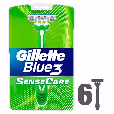 Gillette Blue 3 Sensitive 6lı