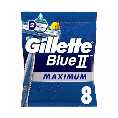 Gillette Blue II Maximum Kullan At Tıraş Bıçağı 8li