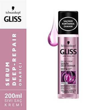 Gliss Serum Deep Repair Sıvı Saç Kremi 200 ml