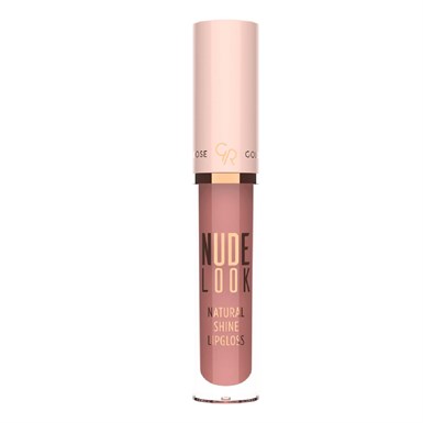 Golden Rose Doğal Işıltılı Dudak Parlatıcısı - Nude Look Natural Shine Lipgloss No:02 Pinky Nude