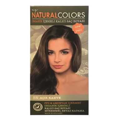 Natural Colors Organik Kalıcı Saç Boyası 5N Açık Kahve NATURAL COLORS Organik Saç Boyaları Natural Colors Organik Kalıcı Saç Boyası 5N Açık Kahve | Tshop