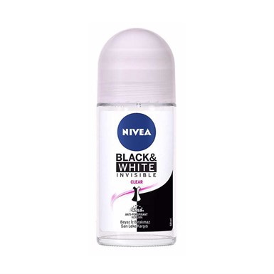 Nivea Invisible Black & White Kadın Roll-On Deodorant  50 ml