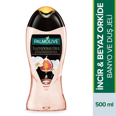 Palmolive Duş Jeli - Luminıous Oil Beyaz Orkide&İncir Yağı Özlü 500 ml