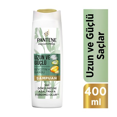 Pantene Miracles Bambu&Biotin Şampuan 400 ml