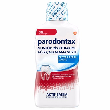 Parodontax Günlük Ağız Bakım Suyu Ekstra Ferah 500 ml PARADONTAX Ağız Bakım Suları ve Gargaralar Parodontax Günlük Ağız Bakım Suyu Ekstra Ferah 500 ml | Tshop