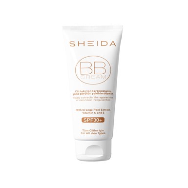 Sheida BB Cream +Spf30 Güneş Koruma Etkili Tüm Ciltler İçin 50 ml