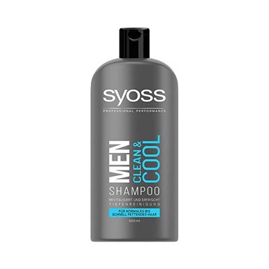 Syoss Men Clean & Cool Şampuan 500 ml