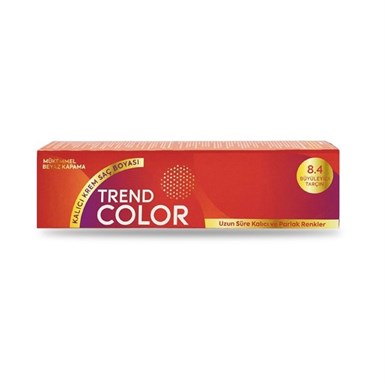 TREND COLORTrend Color Tüp Saç Boyası 8.4 Büyüleyici Tarçın 50 mlTüp BoyalarTrend Color Tüp Saç Boyası 8.4 Büyüleyici Tarçın 50 ml - tshop.com.tr2Ana Tedariçi87224