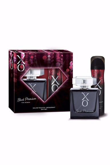 Xo Kadın Parfüm Seti - Black Edt Parfüm 100 ml + Deodorant 125 ml