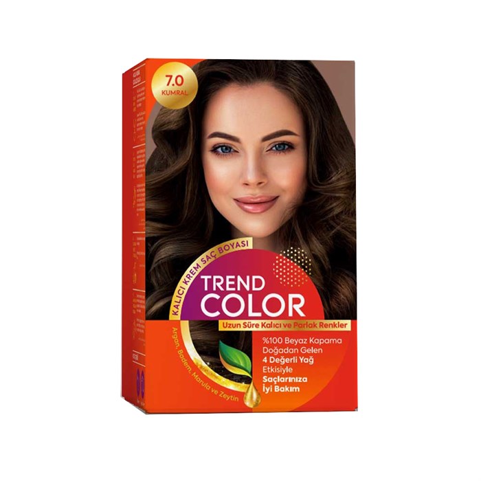 TREND COLORTrend Color Kit Saç Boyası 7.0 Kumral 50 mlSet BoyalarTrend Color Kit Saç Boyası 7.0 Kumral 50 ml - tshop.com.tr2Ana Tedariçi87409